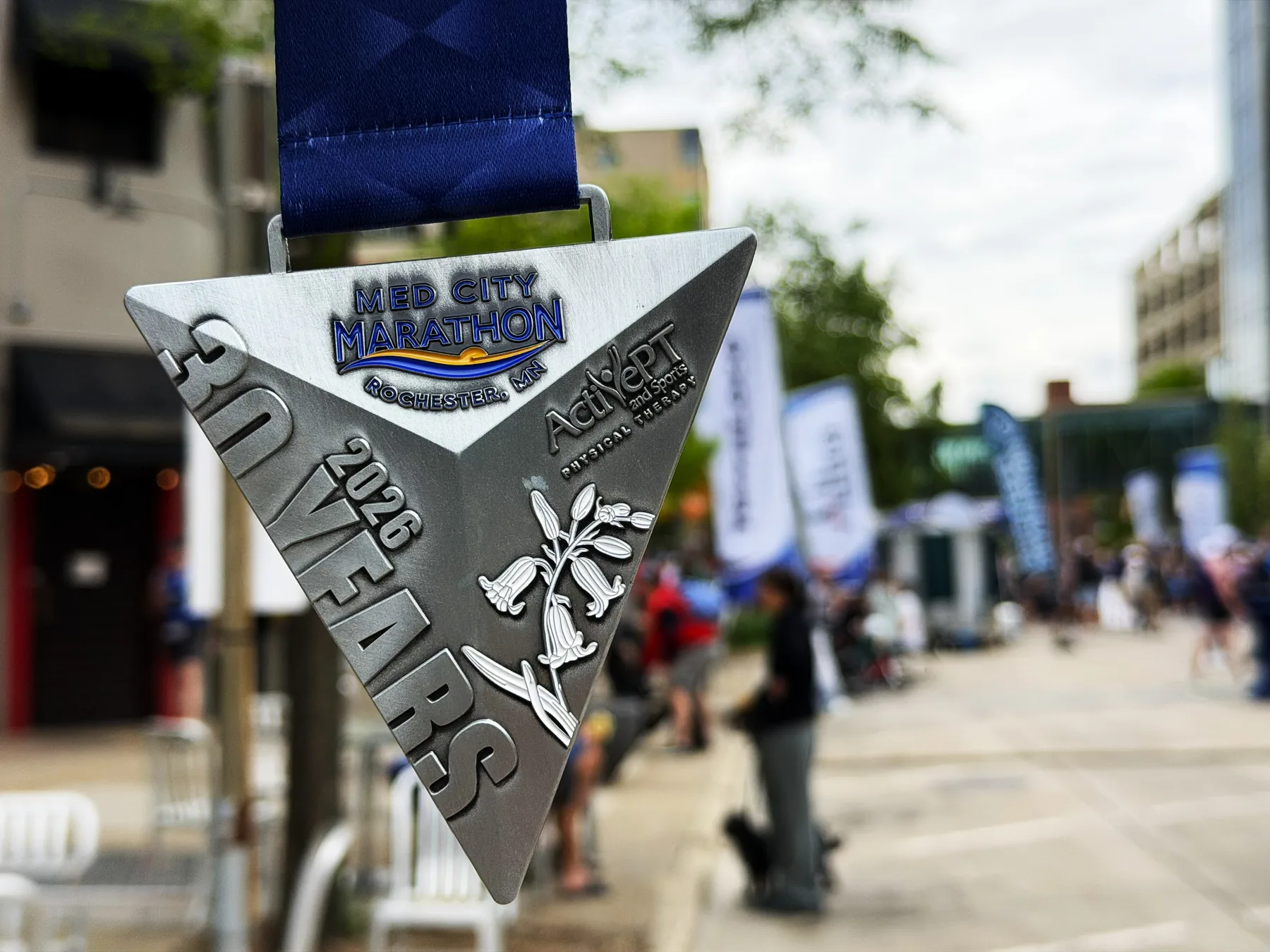 Med City Marathon thirtieth anniversary medal